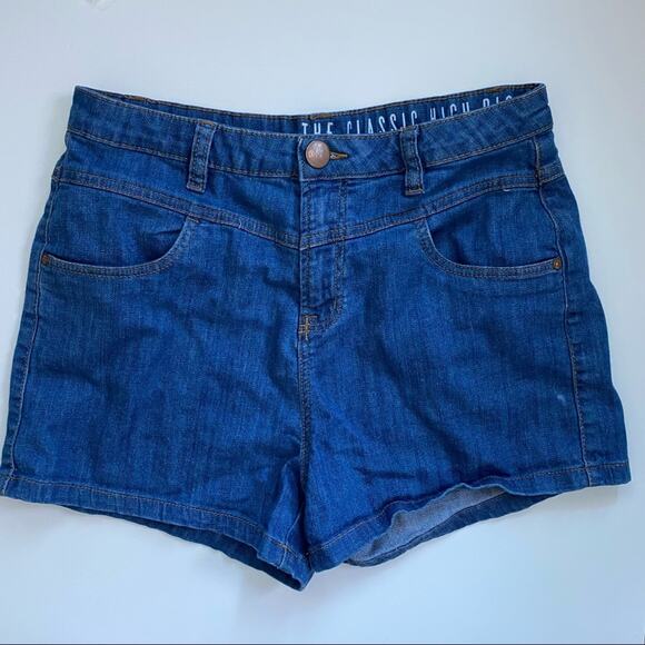 Cotton On The Classic High Rise Denim Shorts Size 8 - Picture 1 of 7